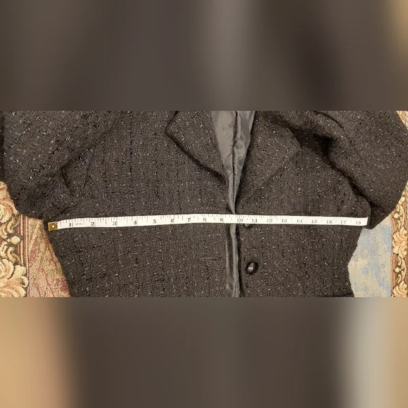 Chic Black Women's Skirt Set - Picture 9 of 12